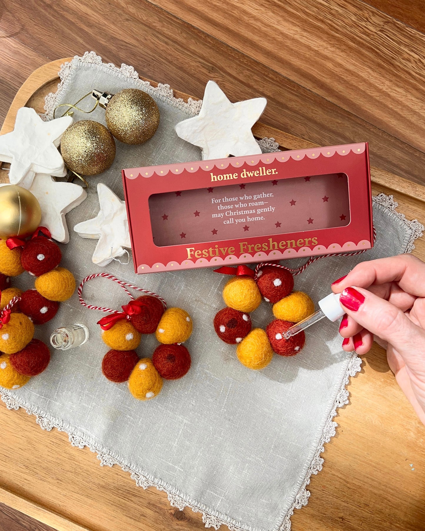 Festive Fresheners (Polka Dots)