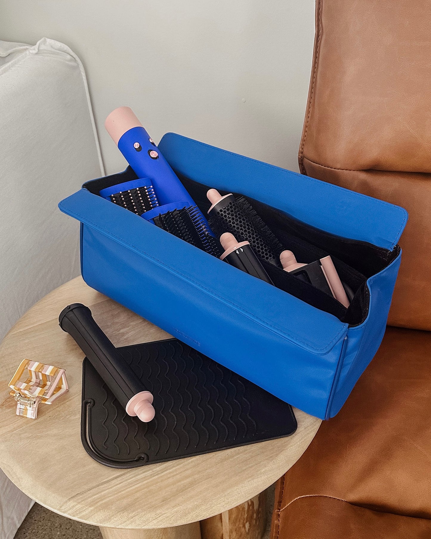 Margot Hair Tool Travel Case (Royal Blue)