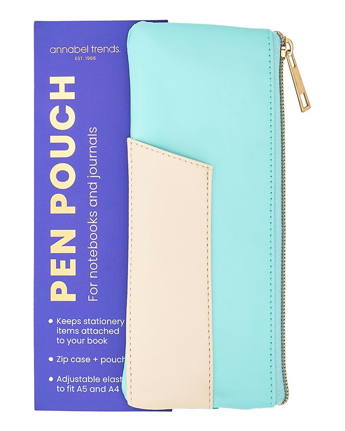 Pen Pouch (Aqua)