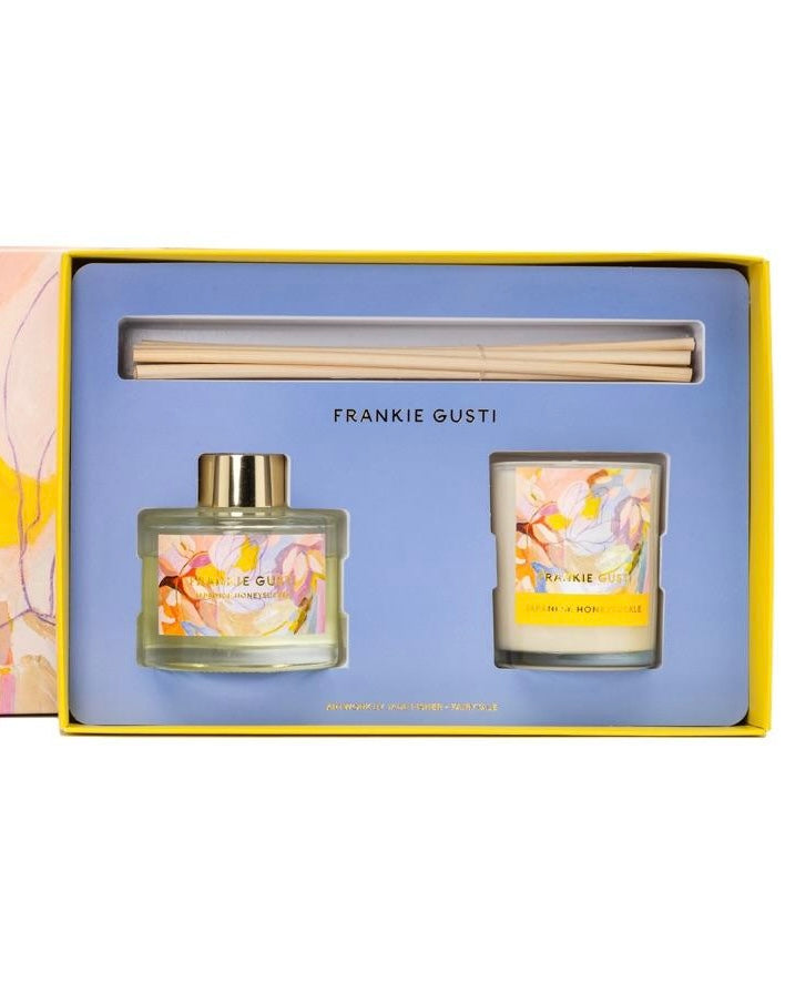 Artist Set Candle + Diffuser Duo (Japanese Honeysuckle)