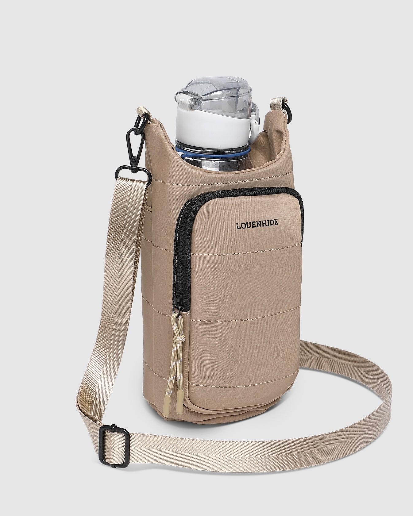 Miami Water Bottle Bag (Coffee)