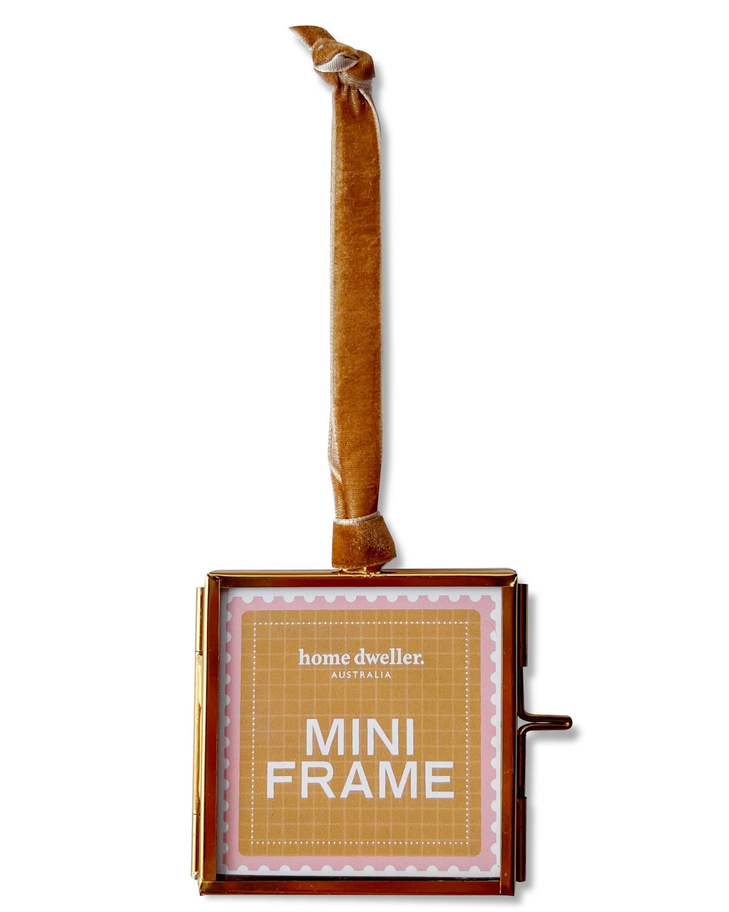 Mini Frame (Mustard Ribbon)