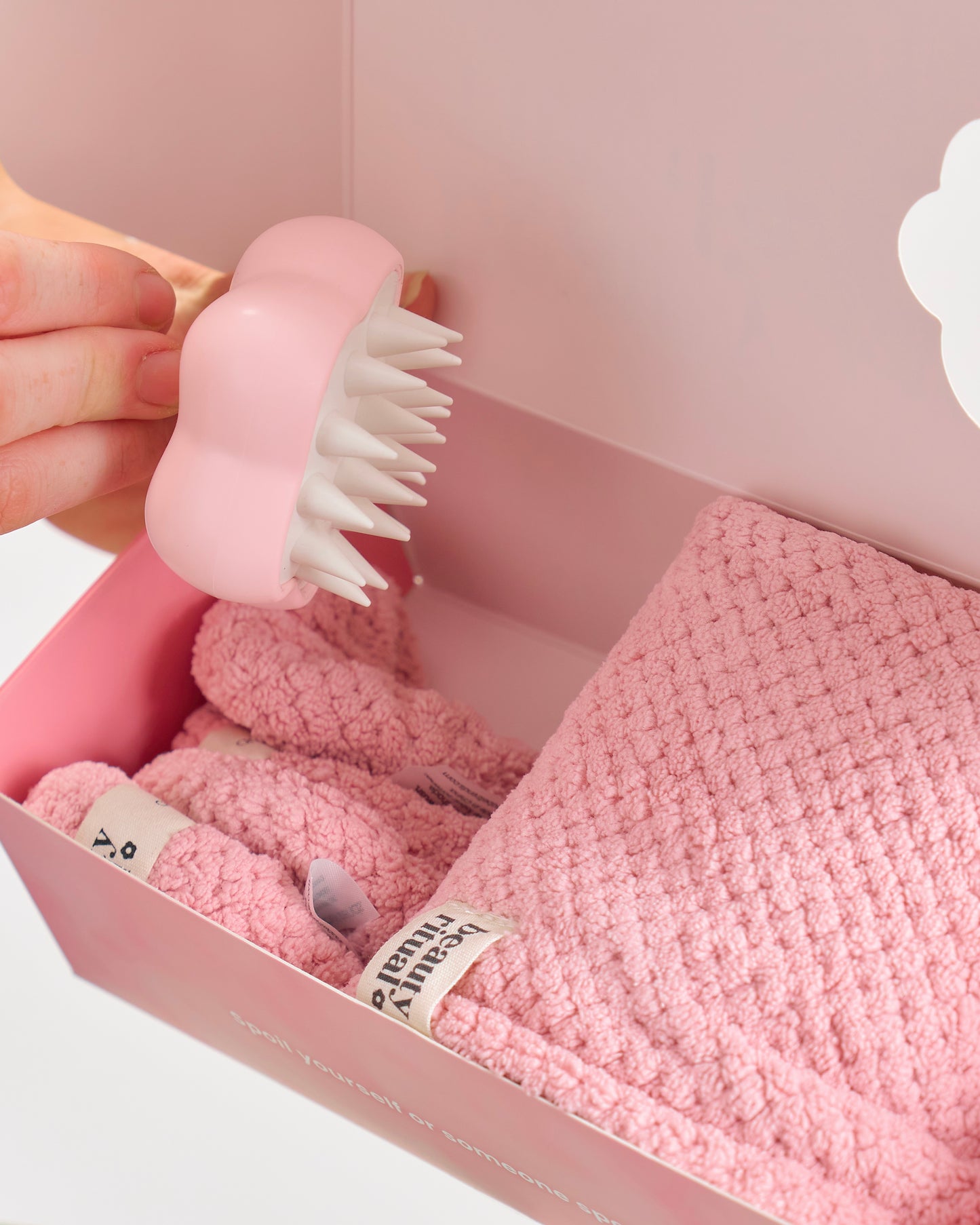 Beauty Ritual Hair Care Gift Set (Dusty Pink)