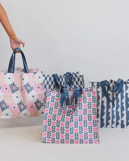 Shopper Bag & Trolley Token Set (Navy)