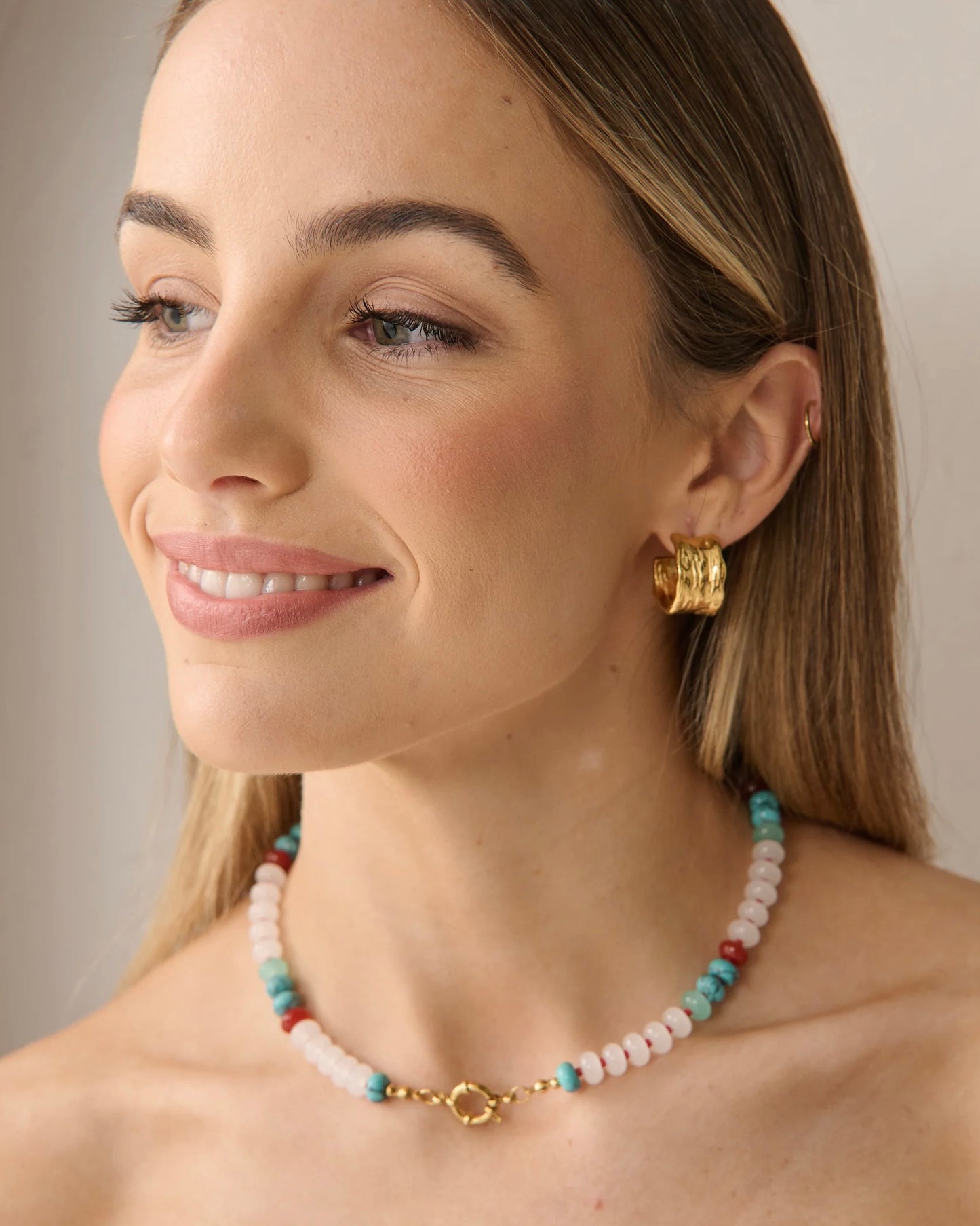 Palmea Beaded Necklace