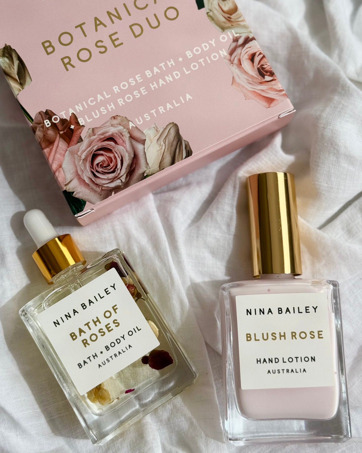 Botanical Rose Duo
