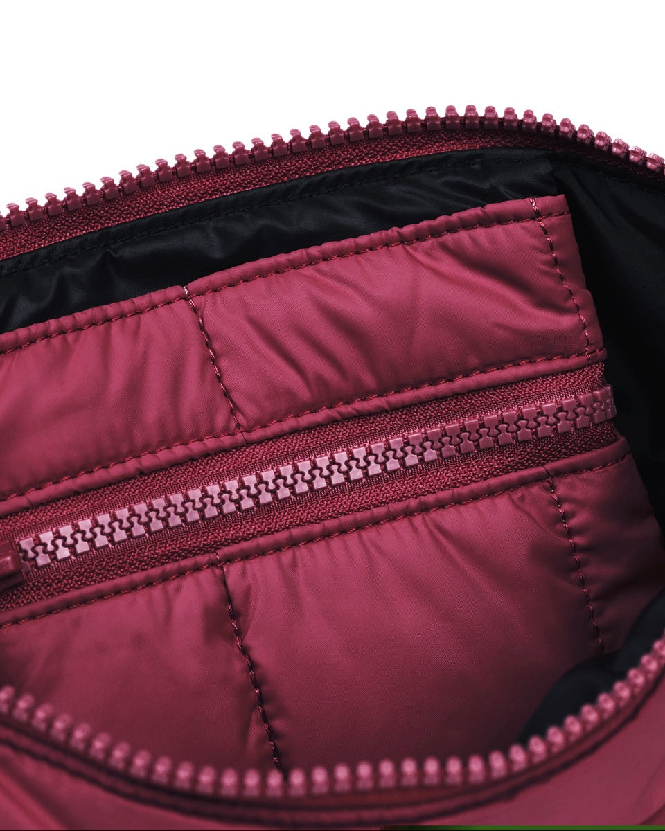 Stash Base Crossbody Bag (Burgundy)