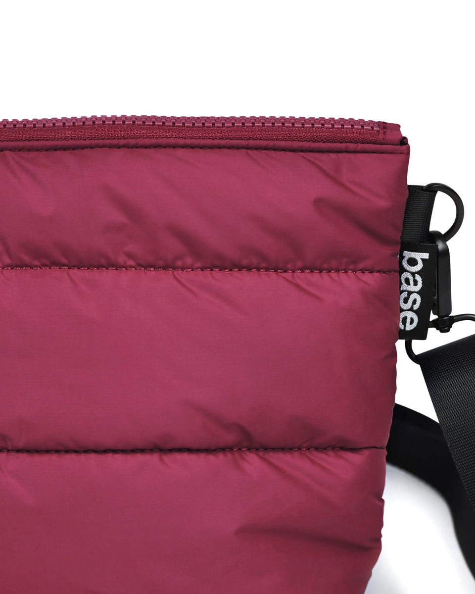 Stash Base Crossbody Bag (Burgundy)