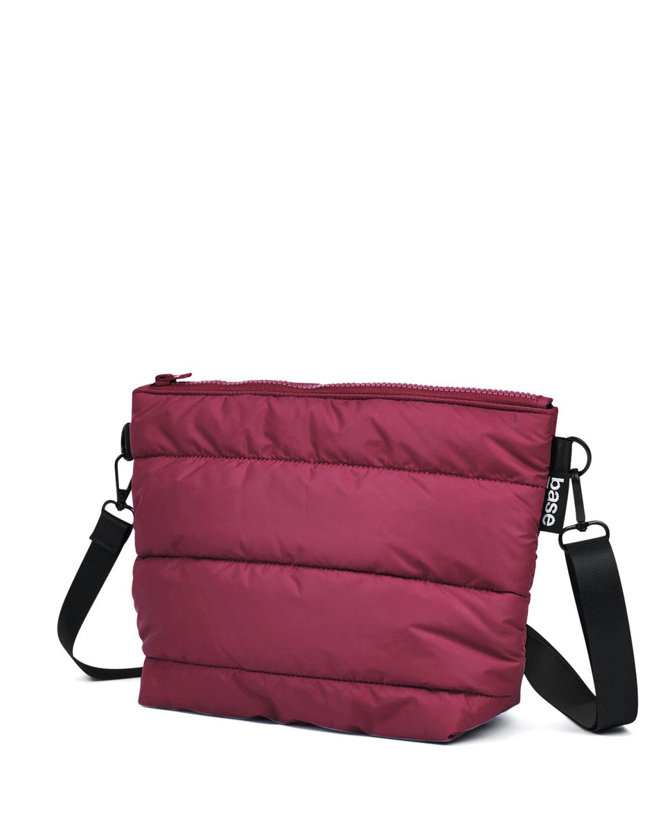 Stash Base Crossbody Bag (Burgundy)