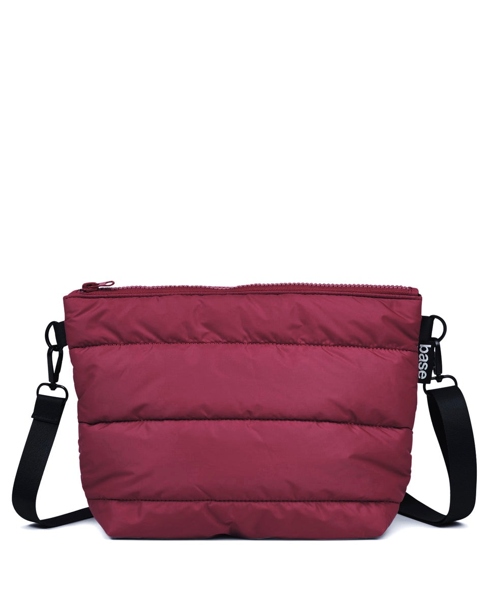 Stash Base Crossbody Bag (Burgundy)