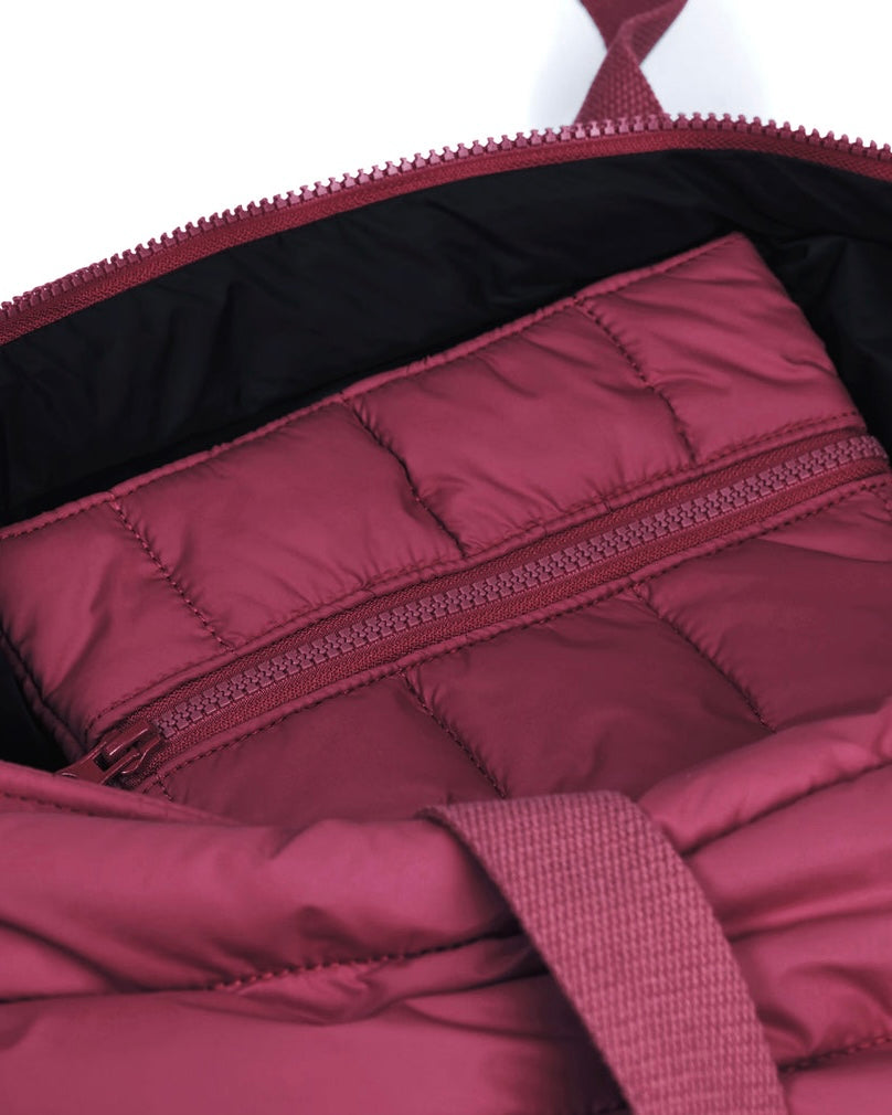 Take it Base Tote Bag (Burgundy)