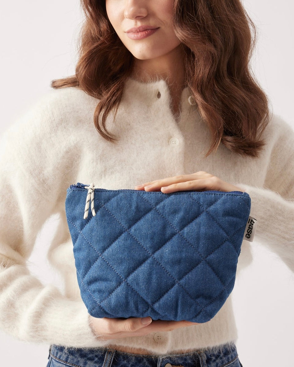 Stash Base Pouch/Clutch (Demin/Indigo)