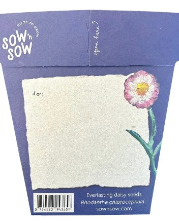 Gift of Seeds (With Sympathy)