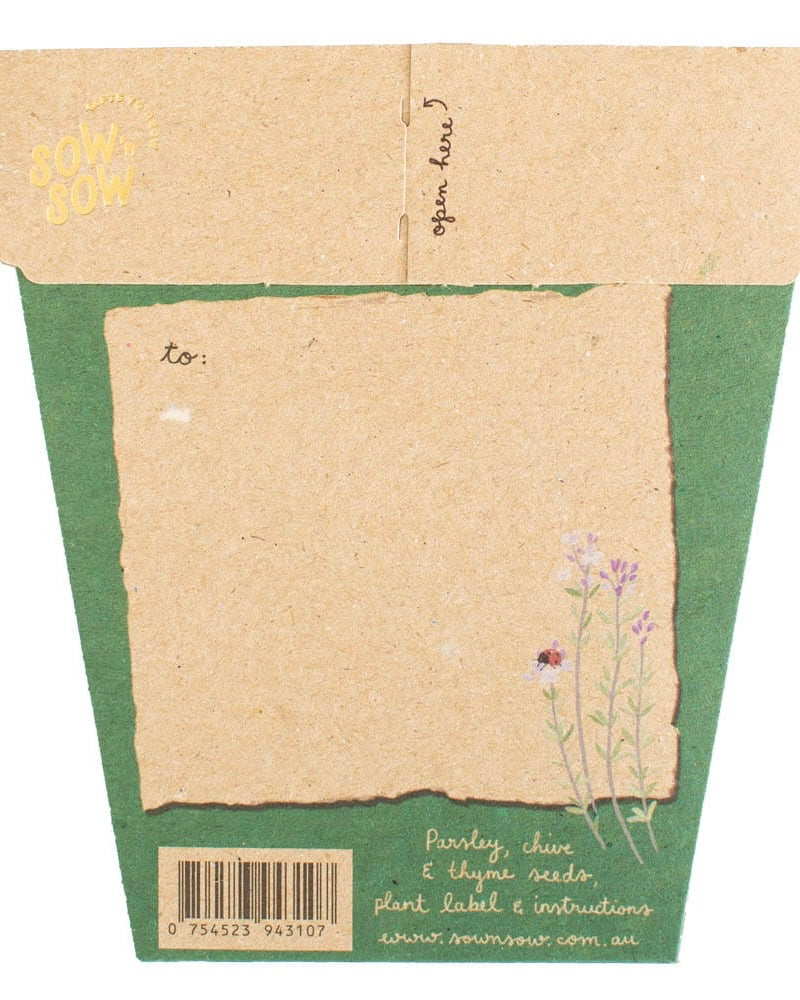 Gift of Seeds (Merry Christmas/Christmas Herbs)