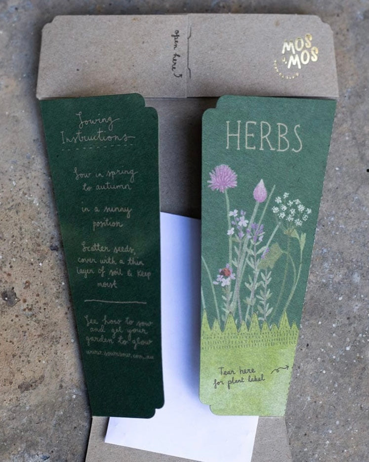 Gift of Seeds (Merry Christmas/Christmas Herbs)