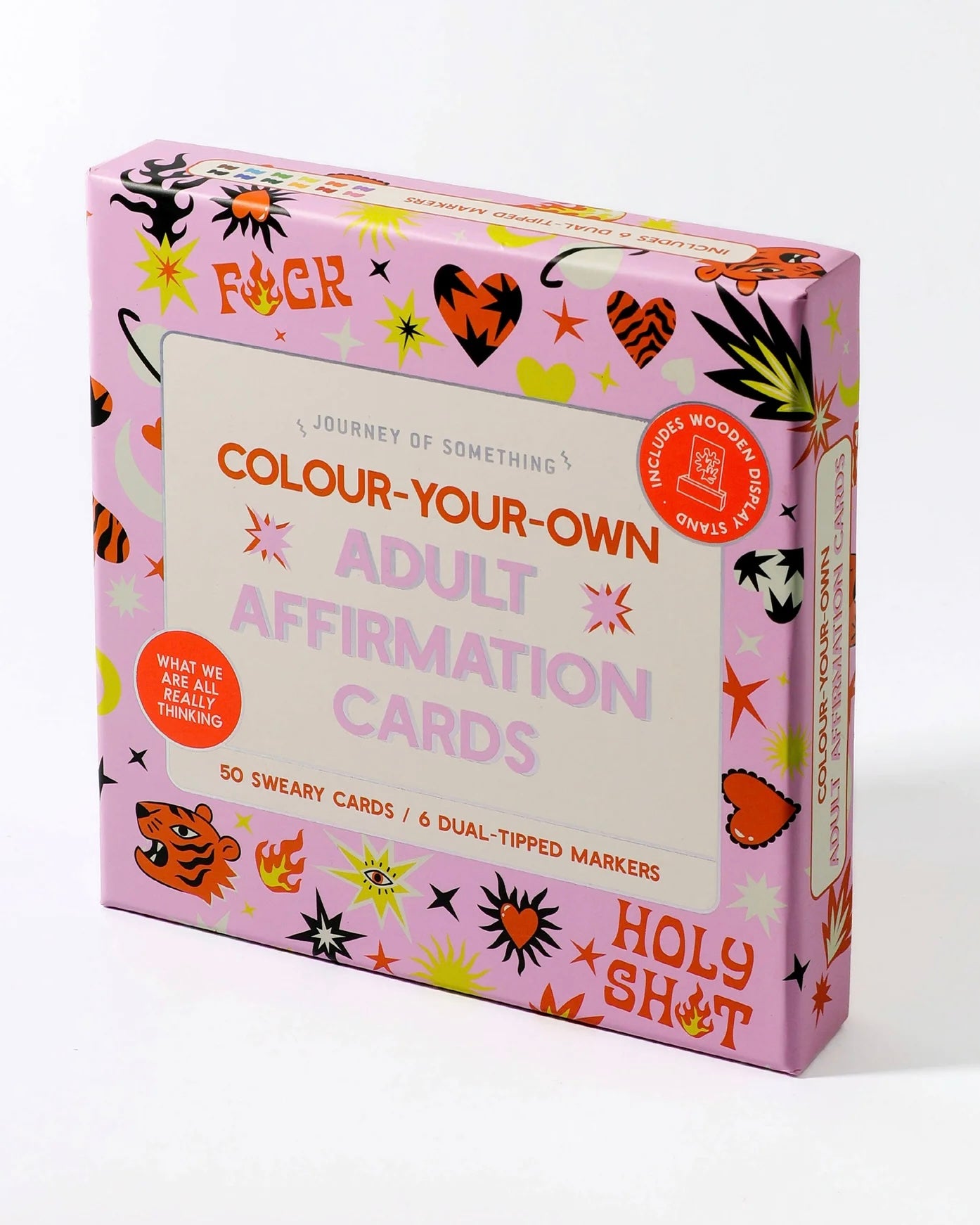 Colour Your Own Affirmation Card Set (Adult Edition)