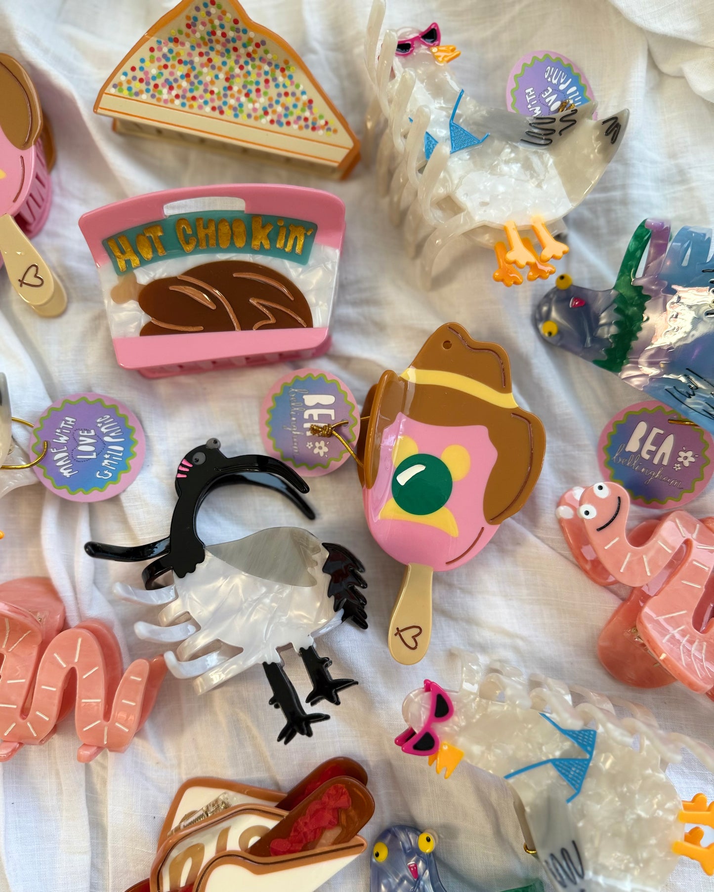 Bubble O Bill Hair Claw Clip