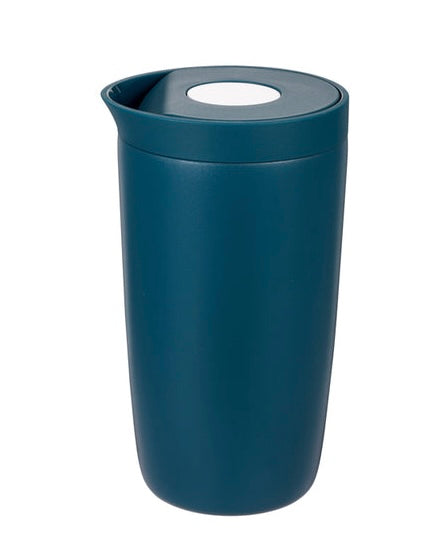 Click & Sip Insulated Coffee Cup (Navy)