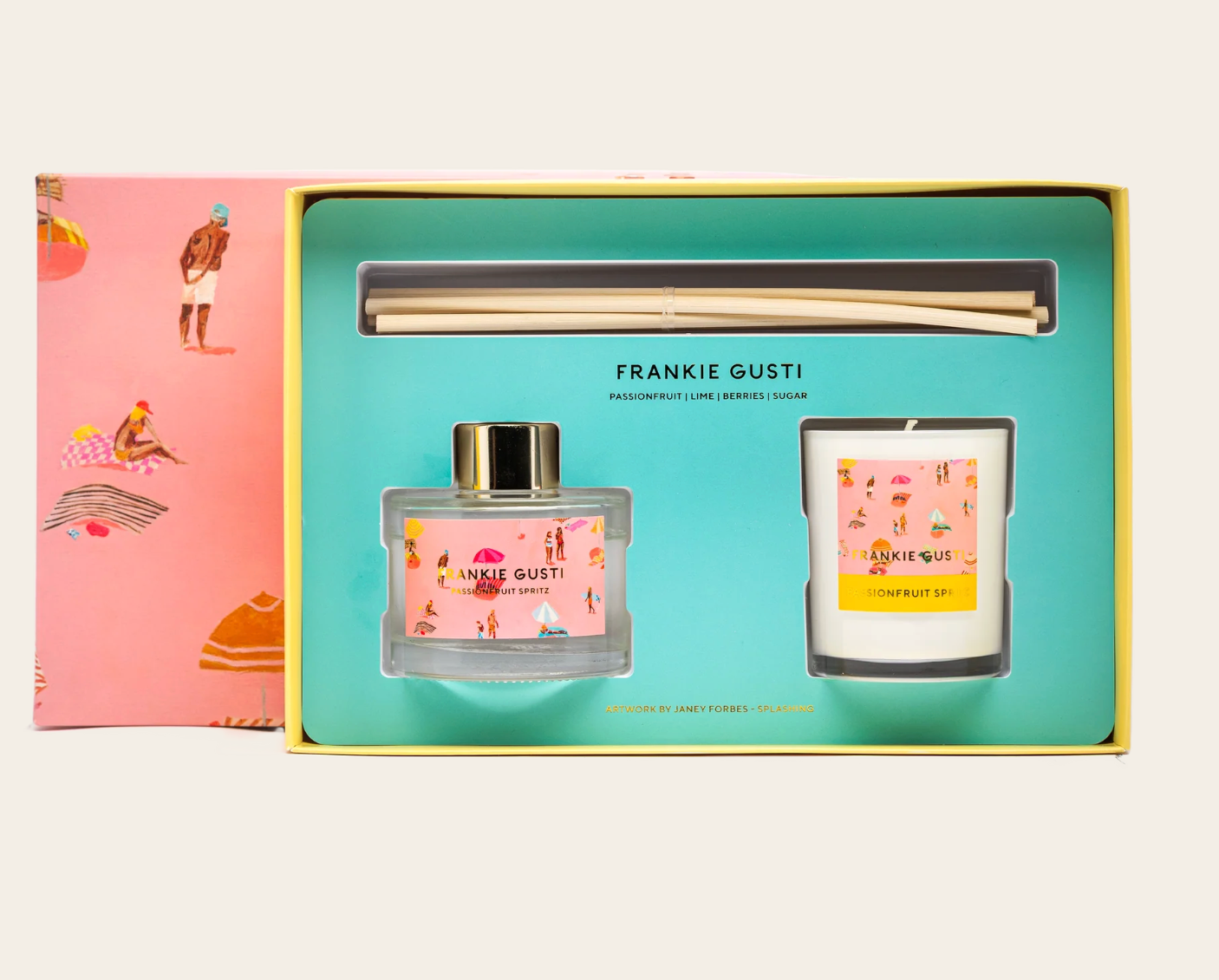 Holiday Series Candle + Diffuser Duo (Passionfruit Spritz)