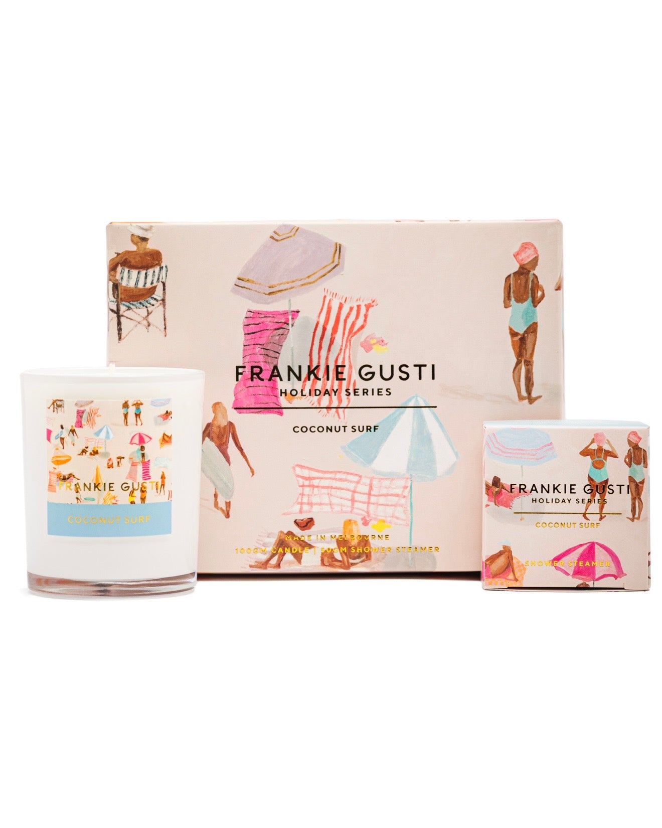 Holiday Series Candle & Steamer Duo (Coconut Surf)