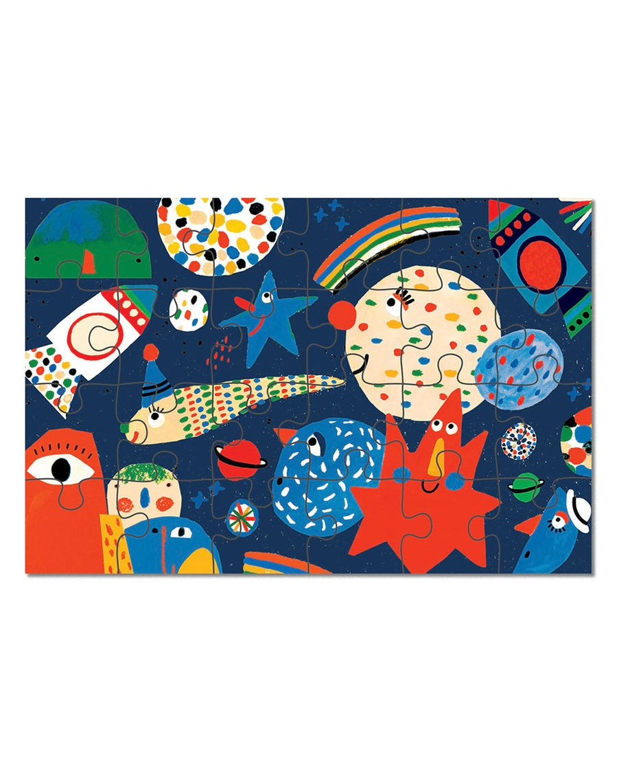 Kids Space Romance Puzzle (24 pieces)