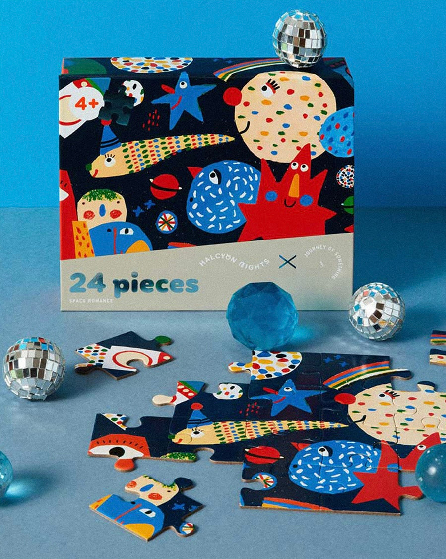 Kids Space Romance Puzzle (24 pieces)