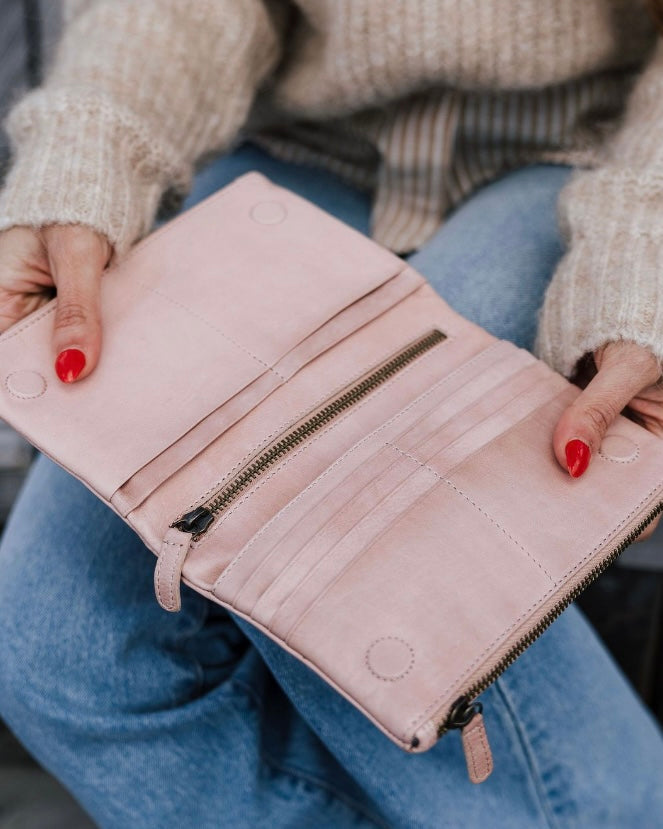 Frankie Wallet (Dusky Pink)