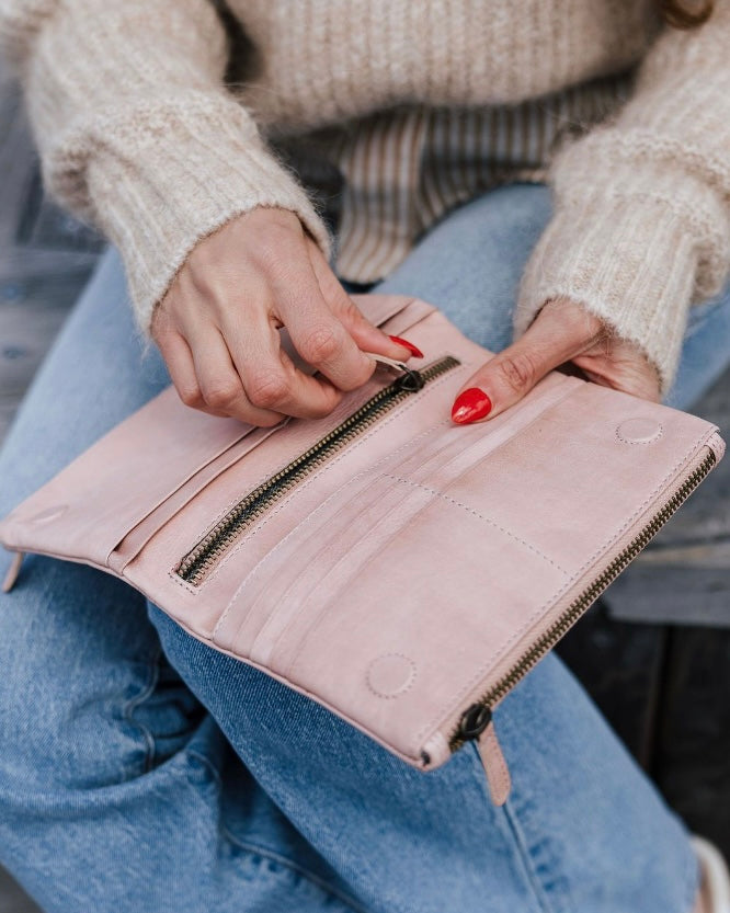 Frankie Wallet (Dusky Pink)