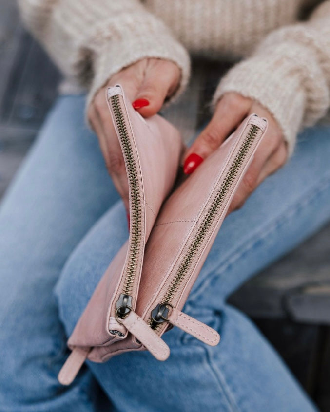 Frankie Wallet (Dusky Pink)