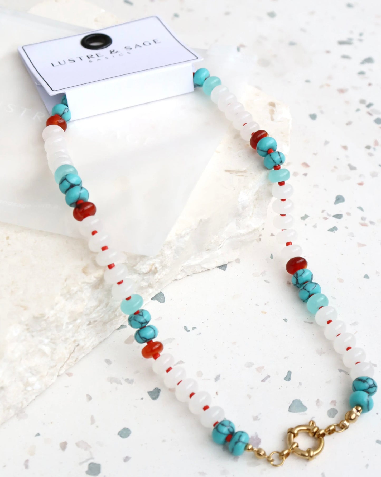 Palmea Beaded Necklace