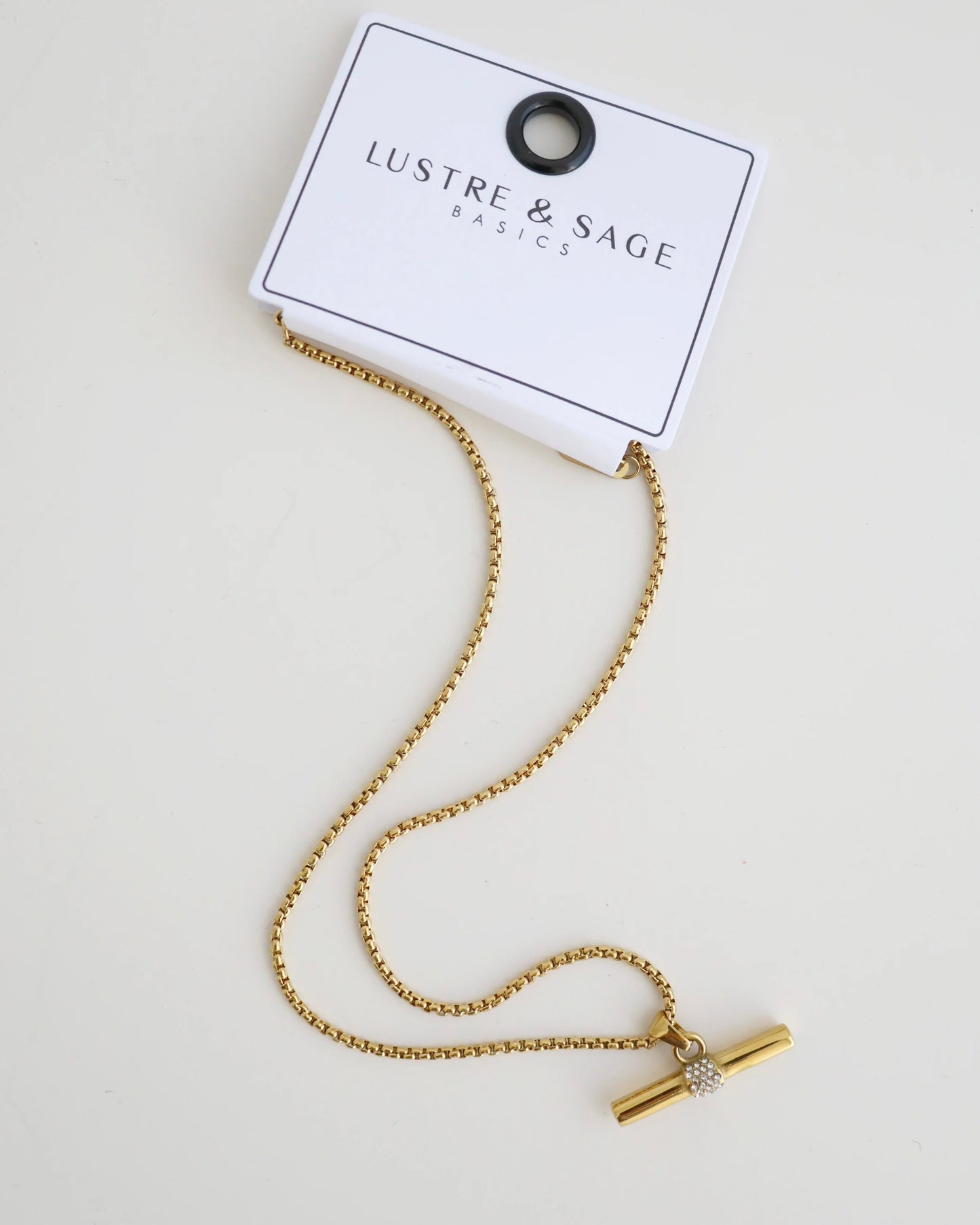 Vivienne T-Bar Necklace
