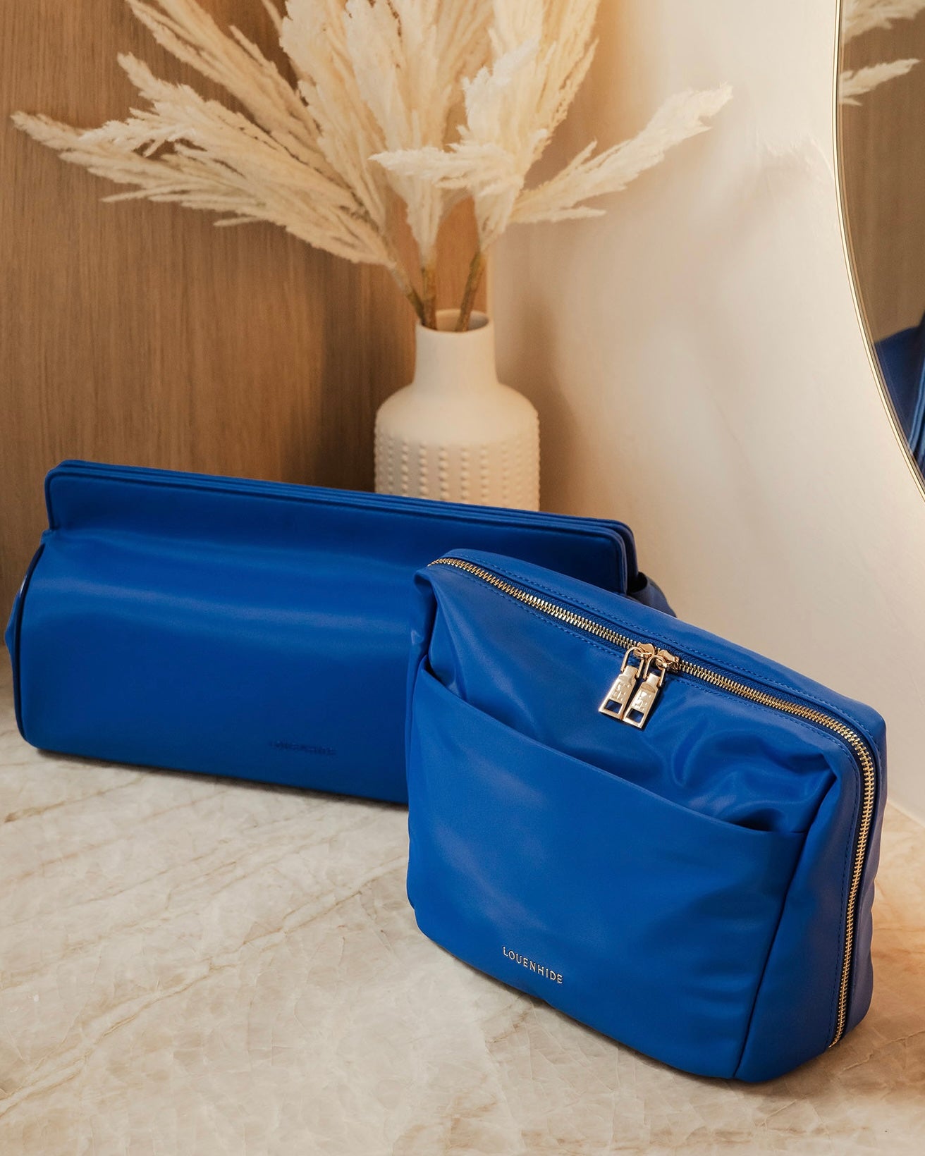 Vanessa Makeup Bag (Royal Blue)