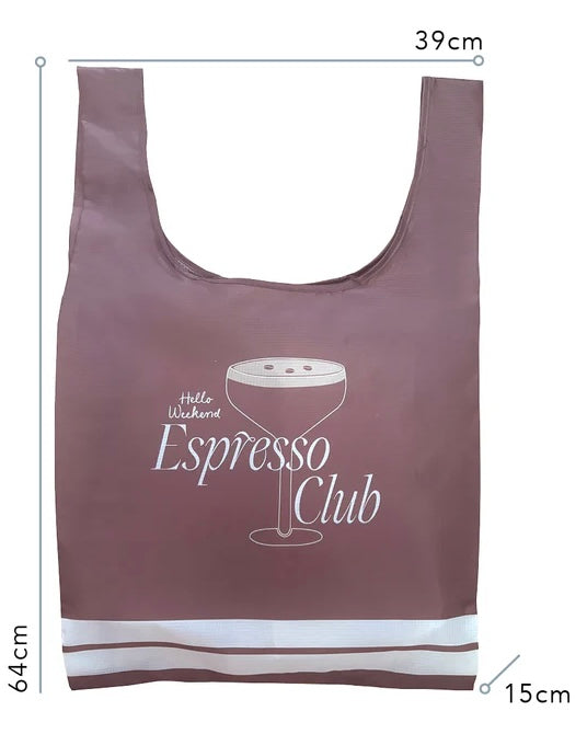 Shopper Bag (Espresso Club)