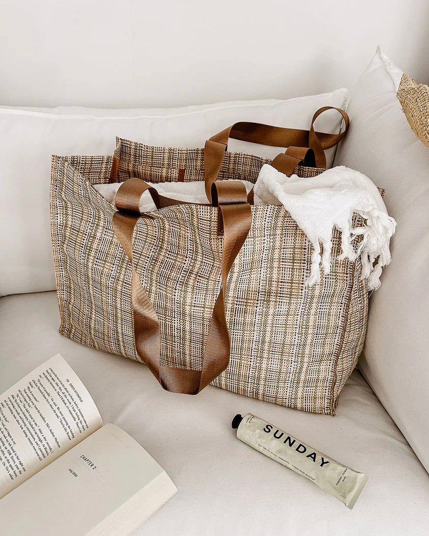 Simpson Beach/Carry All/Shopper Bag (Taupe)