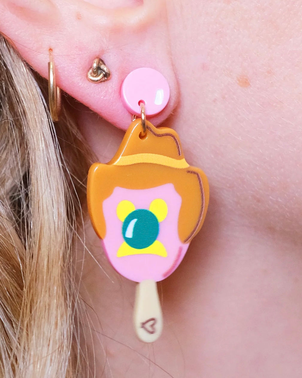 Bubble O Bill Dingle Dangle Earrings