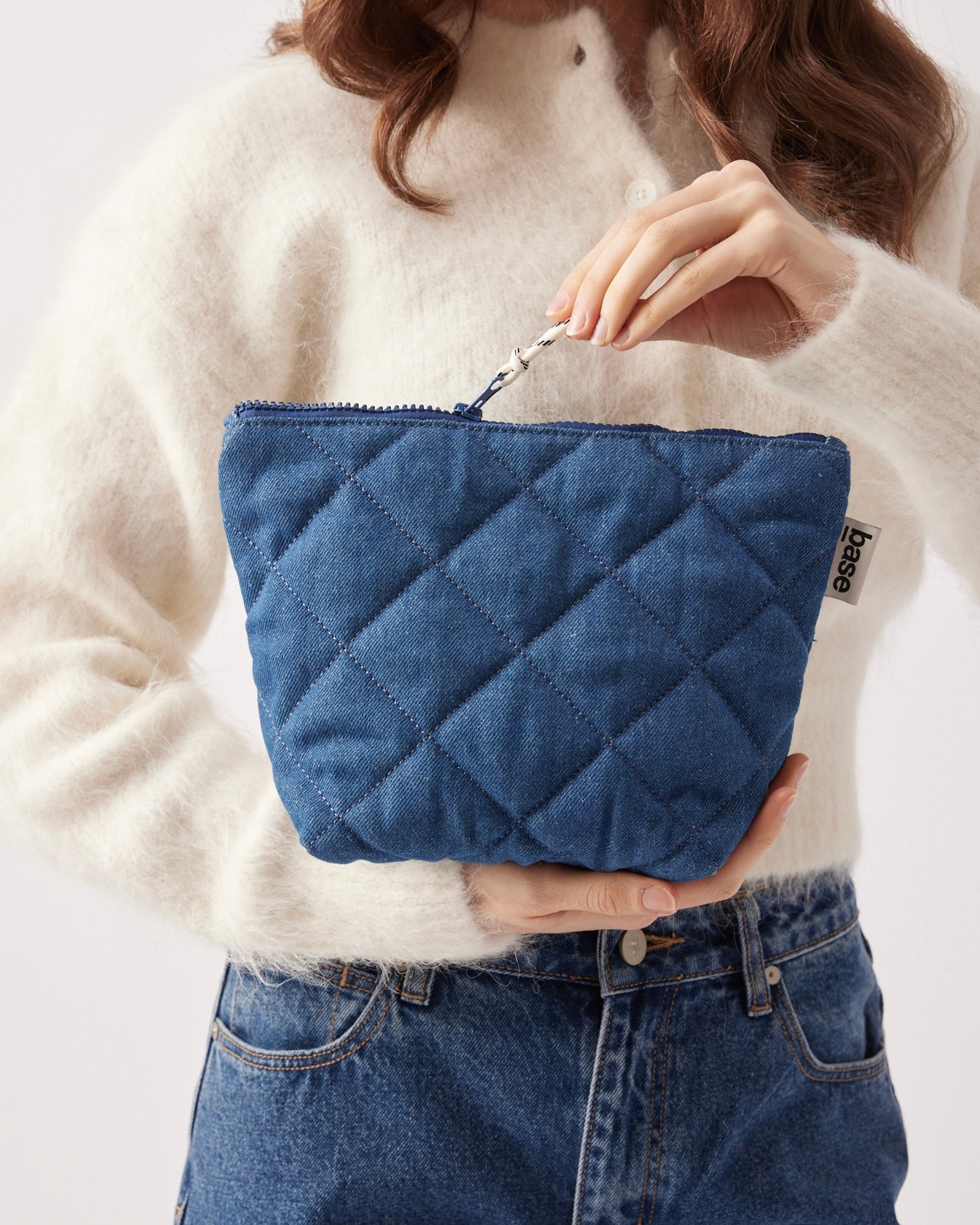 Stash Base Pouch/Clutch (Demin/Indigo)