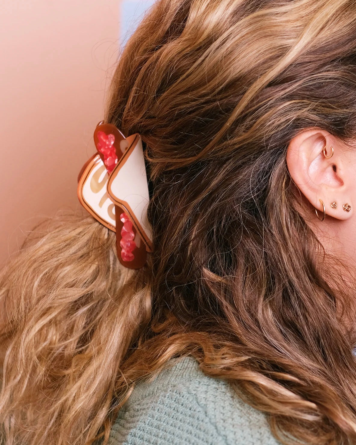 Sausage Sizzle Hair Claw Clip