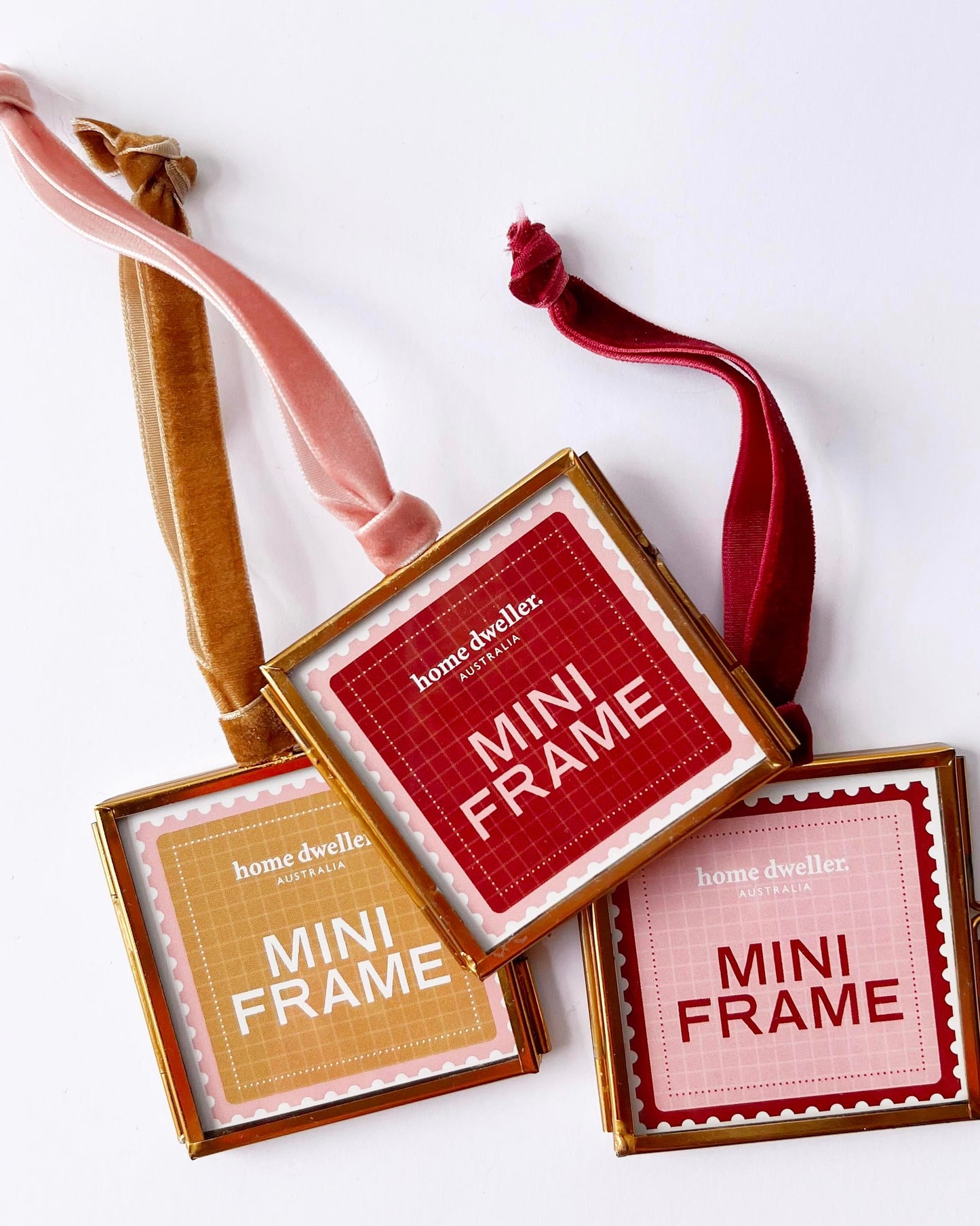 Mini Frame (Mustard Ribbon)