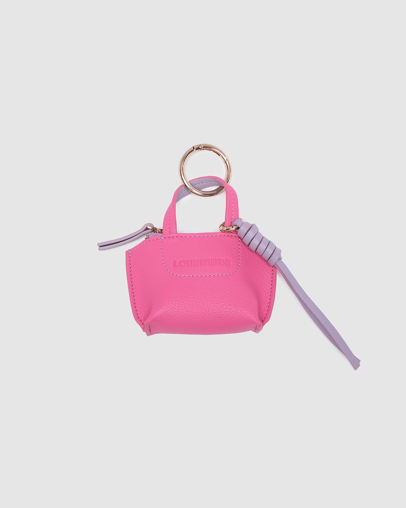 Gina Bag Charm (Hot Pink)