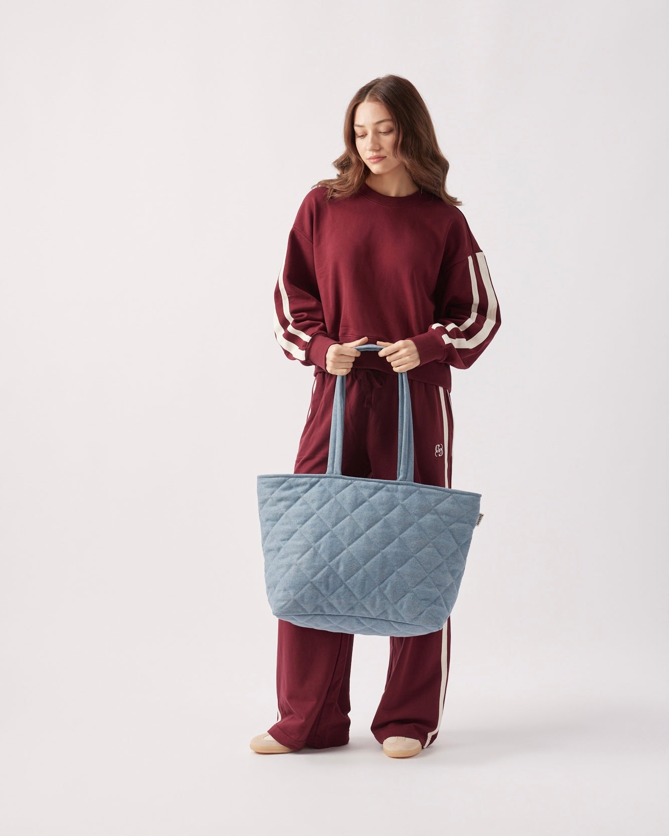 Take it Base Tote Bag (Denim/Vintage Blue)