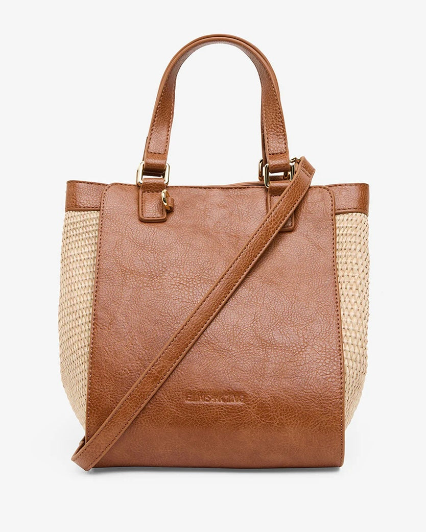Carnegie Tote (Tan/Weave)