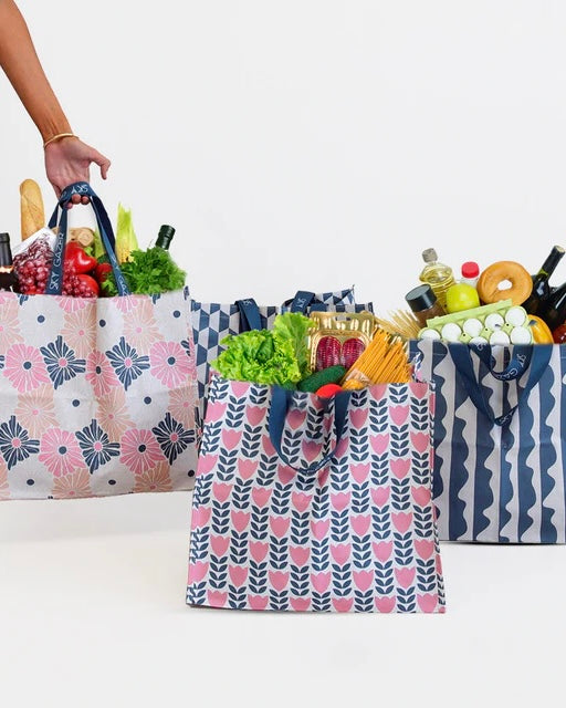 Shopper Bag & Trolley Token Set (Navy)