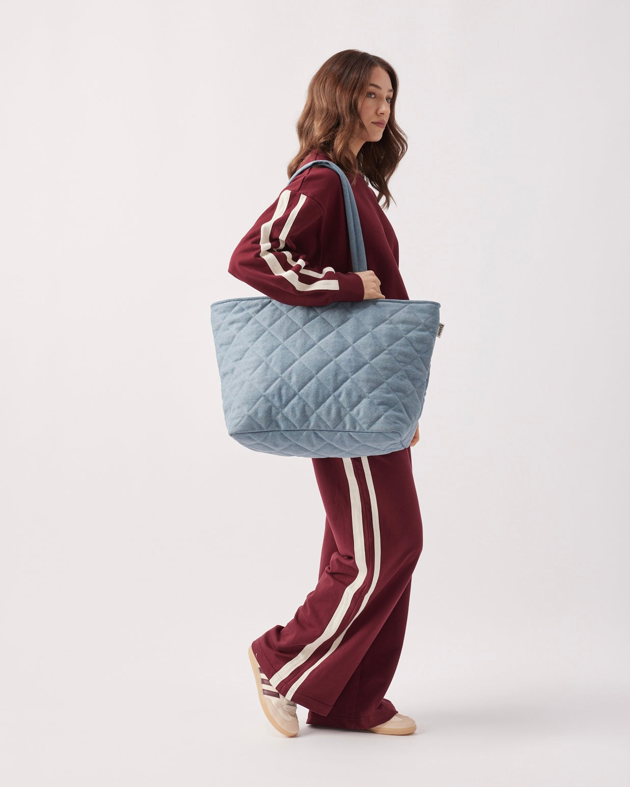 Take it Base Tote Bag (Denim/Vintage Blue)
