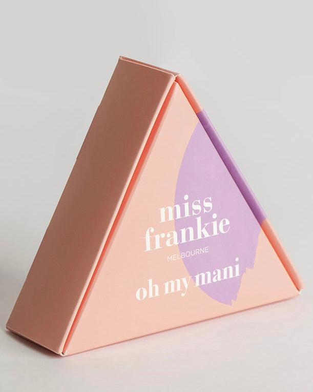 oh my mani, weekend affair, miss frankie, nail polish, gift set, vegan 10 free