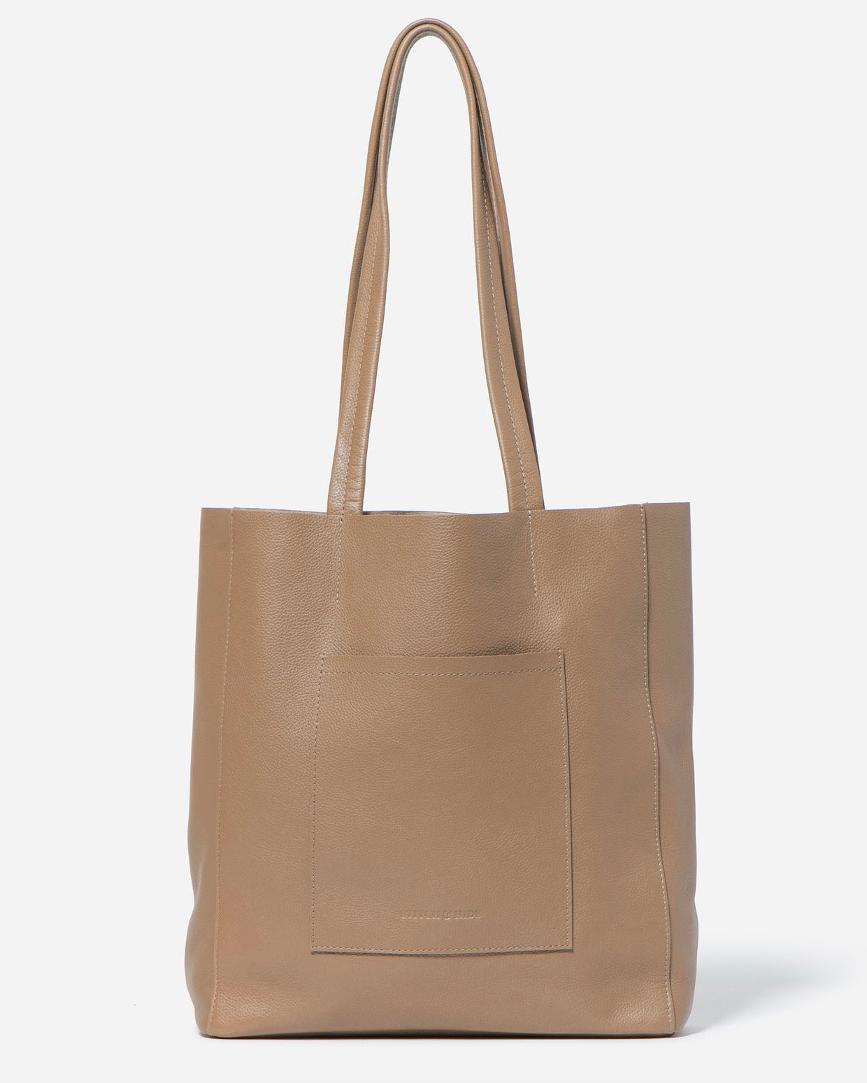 stitch and hide, leather tote, georgia mini tote, tote bag
