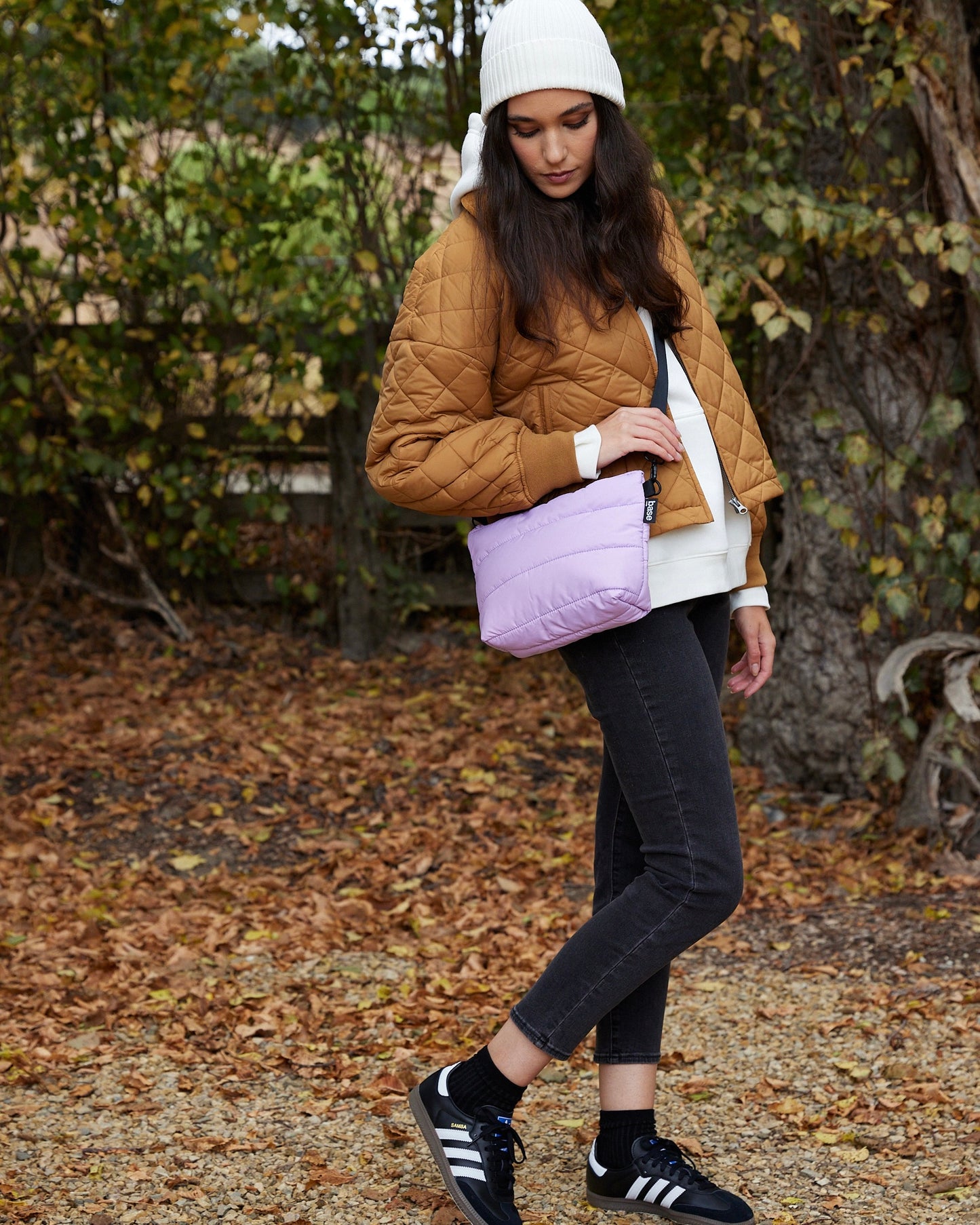 Stash Base Crossbody Bag (Lilac)
