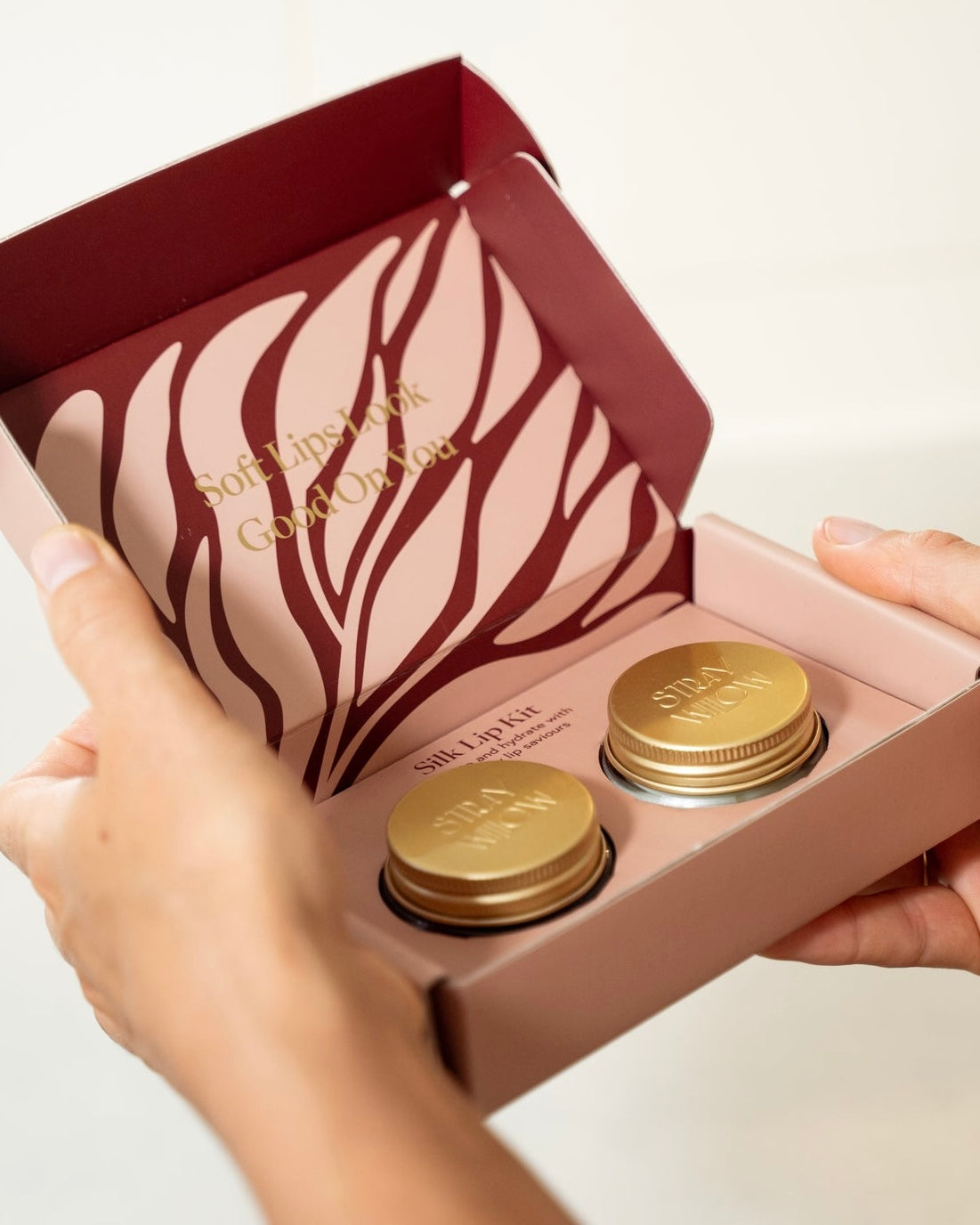 stray willow, silk lip kit, skincare, lip balm, lip scrub