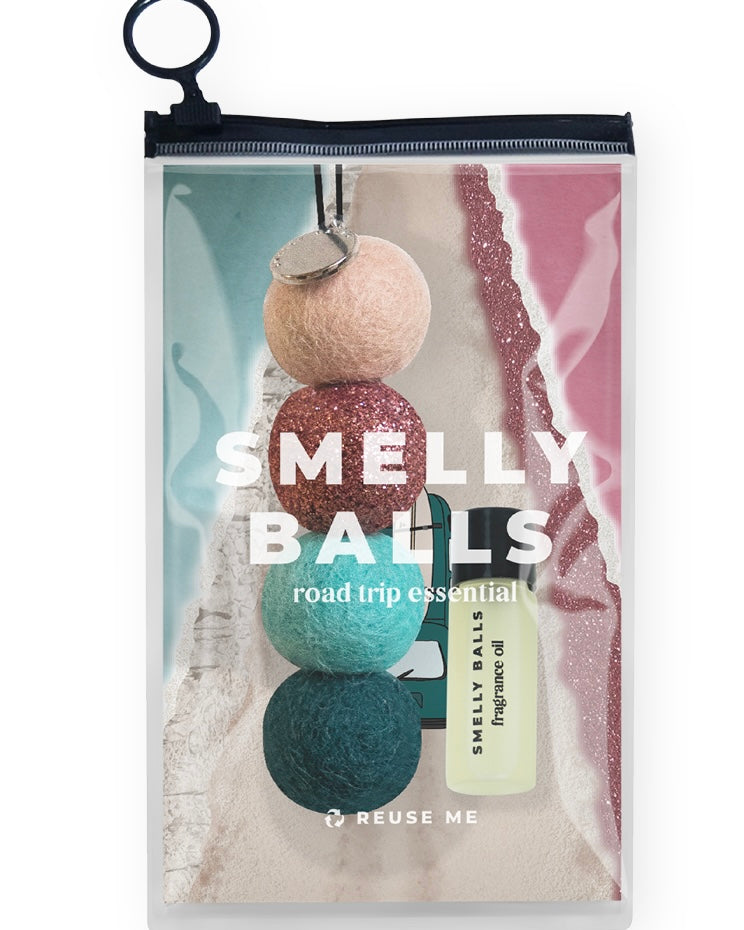 Glitter Smelly Balls Set (Pink Salt/Sunbeam)