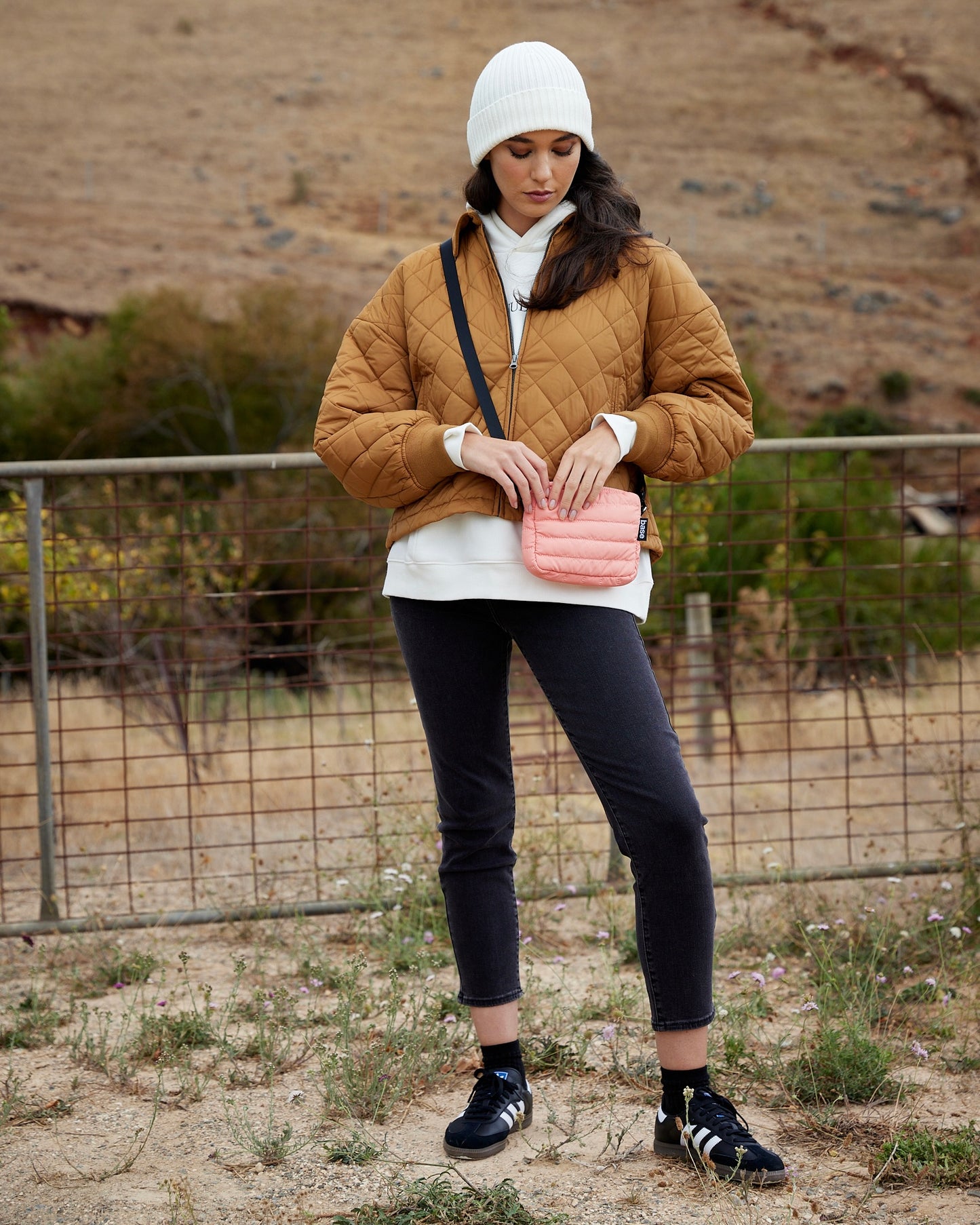 Mini Base Crossbody Bag (Sorbet)