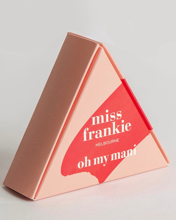 Oh my mani, miss frankie, summer fun, nail polish, gift set, vegan, 10 free, cruelty free